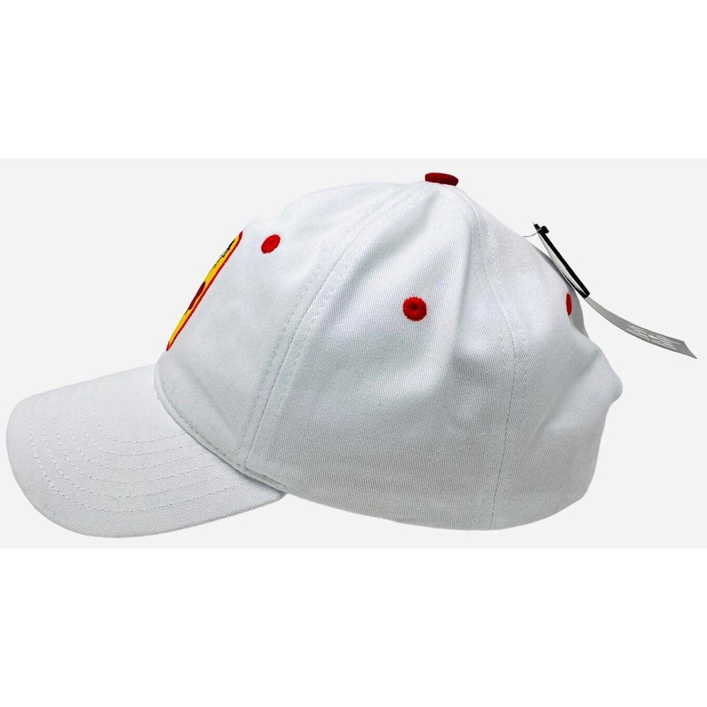 Betty Boop Unisex Officially Licensed Stitch Patch Unstructured Hat Cap in White - Picture 3 of 5